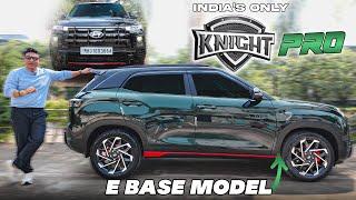 INDIA'S FIRST CRETA E KNIGHT EDITION PRO | IN EMERALD GREEN COLOUR | ALCAZER ALLOYS | 9321811482