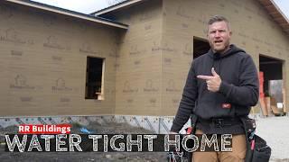 Modest House 16: Water Tight Home and Installing the Best WRB yet!