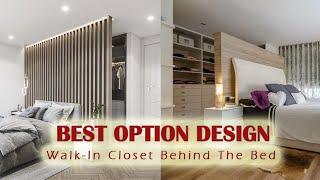 TOP 50 Walk-in Closet Behind Bed | Bedroom Home Decor Ideas | Wardrobe Interior Design | Tips Trick