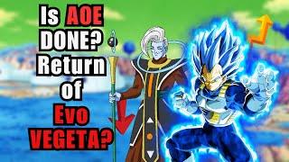 The RETURN of EVO VEGETA! Does Nerf Mean No More AOE? [Dragon Ball Idle]