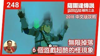 【薩爾達傳說 曠野之息】248-無限掉落：6 個遊戲超酷的怪現象(2018 中文版)