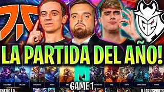 IBAI CASTEA LA MEJOR PARTIDA DE LA HISTORIA? - FNC vs G2 Game 1 FINAL LEC GRAND FINALS 2024 ESPAÑOL