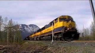 Alaska RR Export Coal Train