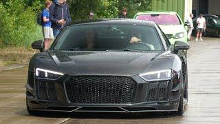 Supercars Accelerating - BURNOUTS, 1000HP M5, Twin Turbo Huracan, Revuelto, iPE GT3RS, RS4 ABT