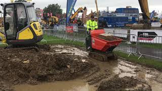 HT1000 Track Dumper Demo - Slanetrac at Plantworx 2019