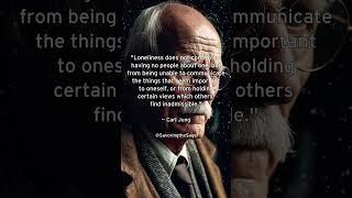 Dealing With Loneliness: Carl Jung's Wisdom on Effective Communication and Authentic Self-expression