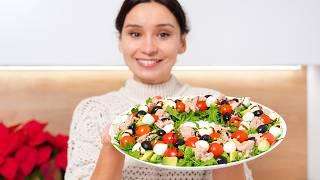 Luxurious salad in 5 minutes for New Year 2025! Be sure to prepare this salad with tuna!