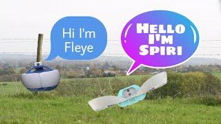 Meet Spiri and Fleye : Your Personal Flying Robots | HI TEK ROBOTICS