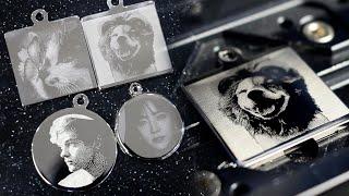 [MAGIC™-S3 & MAGIC™ -2S] Pendant Image Marking 펜던트 이미지 마킹 작업 과정 #펜던트 #cncmachine #image