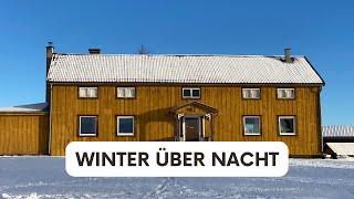 Winter über Nacht - mit so viel Schnee hatten wir nicht gerechnet - Leben auf 55ha in Nordschweden