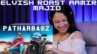 ELVISH YADAV ROASTING AAMIR MAJID REACTION VIDEO || yadav Brand Jay shree Ram  #elvishyadavroast