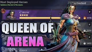 ABUSE CYRENE For FREE WINS In ARENA Showcase / Guide Watcher of Realms