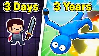 3 Days Vs 3 Years of Game Development!