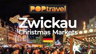 ZWICKAU, Germany  - Christmas Markets - 4K 60fps