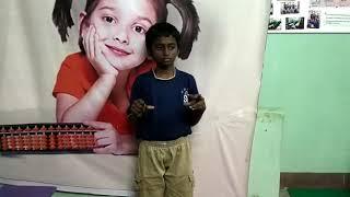 Subiksham Abacus demo udaya saravanan