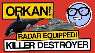 Orkan, Radar Destroyer or Killer Whale? - World of Warships - Clyde Plays LIVE E032