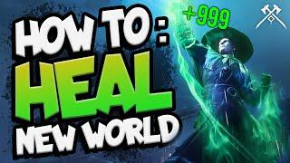 New World Healer Guide! How to Heal in New World, Tips & Tricks + Healer Build