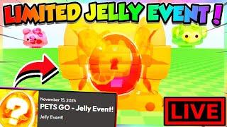 (LIVE) 🪼JELLY EVENT🪼UPDATE 5 in PETS GO!! (Roblox)