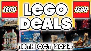 LEGO DEALS - JOHN LEWIS - AMAZON - SMYTHS - 18TH OCTOBER 2024