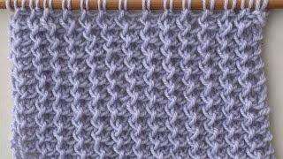 Punto semplice a maglia, per cardigan, copertine, stole, sciarpe . Tutorial semplice. Punto n 30