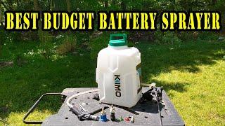 Best budget battery powered  backpack sprayer