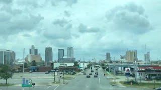 Driving Thru Downtown Birmingham Alabama 2021