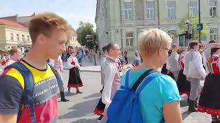 Walk. Gaudeamus 2022. Procession. Vilnius. EU. Cities,people.