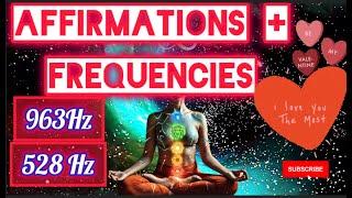 11:11 WARNING: VERY POWERFUL FREQUENCIES - ATTRACT SOULFUL LOVE FAST - 528 HZ & 963 HZ