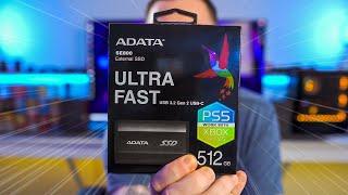 Why Isn't Anyone Talking About This! | Adata SE800 External SSD Unboxing and Benchmark