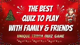 The Ultimate Quiz Game To Play With Family And Friends | Fun Holiday Games