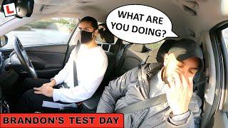 Brandon's Actual Driving Test Day | I LOST MY TEMPER!
