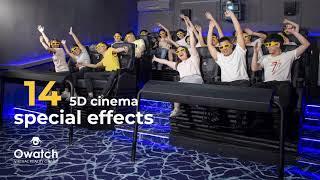 14 Kinds of 5D Cinema Special Effects  | Owatch™