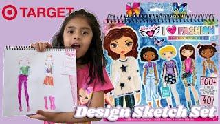 Fashion Angels Design Sketch Set! + our first shoutout | Adventures With Jimena