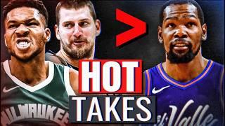 "Giannis & Jokic LAPPED Kevin Durant All-Time!" - Reacting To Hot Takes!