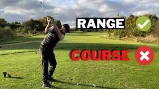 The Key To Taking Your Range Game To The Course - 3 Simple Tips THAT WORK