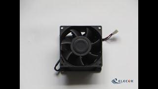 FFB0812EHE-F00 12V 1.35A 10.8W 3wires Cooling Fan