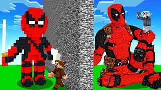 YAPI KAPIŞMALARINDA DEADPOOL İLE TROLLEDİM  - Minecraft