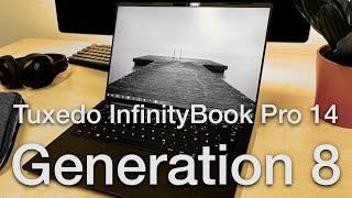 InfinityBook Pro 14 Gen8 Mk1 with Tuxedo OS – a solid Linux laptop for developers?