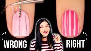 HOW TO USE STRIPING TAPE FOR NAIL ART (Nail Polish 101) || KELLI MARISSA