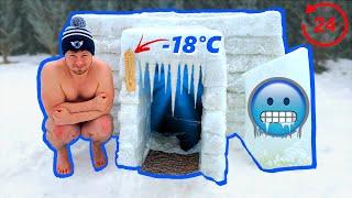 BYL JSEM 24 HOD V IGLOO Z LEDU! [-18°C]