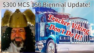 How To File Biennial MCS-150 Update. Avoid Scammers! MCS 150 Biennial Update and DOT Renewal Guide