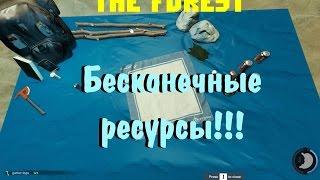 The Forest Бесконечные ресурсы