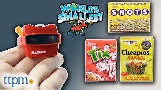 World's Smallest Mini Collectible Toys & Wacky Packages Minis from Super Impulse Review 2021 | TTPM