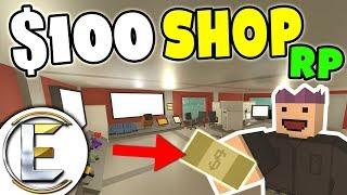 $100 Shop RP - Unturned Roleplay (Everything Is 100 Dollars In This Store)