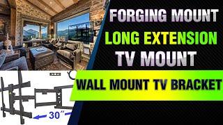 FORGING MOUNT Long Extension TV Mount Corner Wall Mount TV Bracket Full Motion