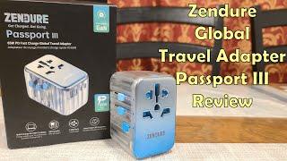 Zendure Global Travel Adapter Passport III Review
