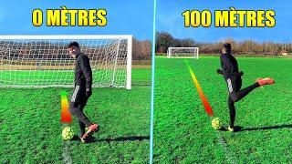 MARQUER DE 0 À 100 MÈTRES !  ( Ce Challenge Est Fou ! )