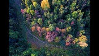 Hudson Valley from Above  4K . New version.