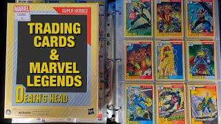 Marvel Universe Series 2 1991 Trading Cards and Hasbro Marvel Legends Figure Ideas and Comparisons