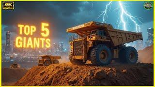 Top 5 Largest Heavy-Duty Trucks in the World 2024 | Heavy Equipment Fails & Truck Fails #2